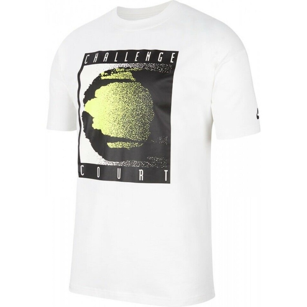 NWT NIKE AIR TECH CHALLENGE LOGO TEE - WHITE - Picture 2 of 2
